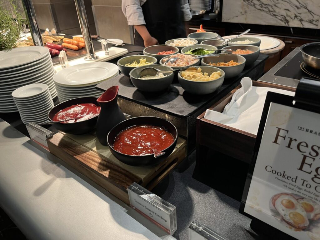 朝食ブッフェ